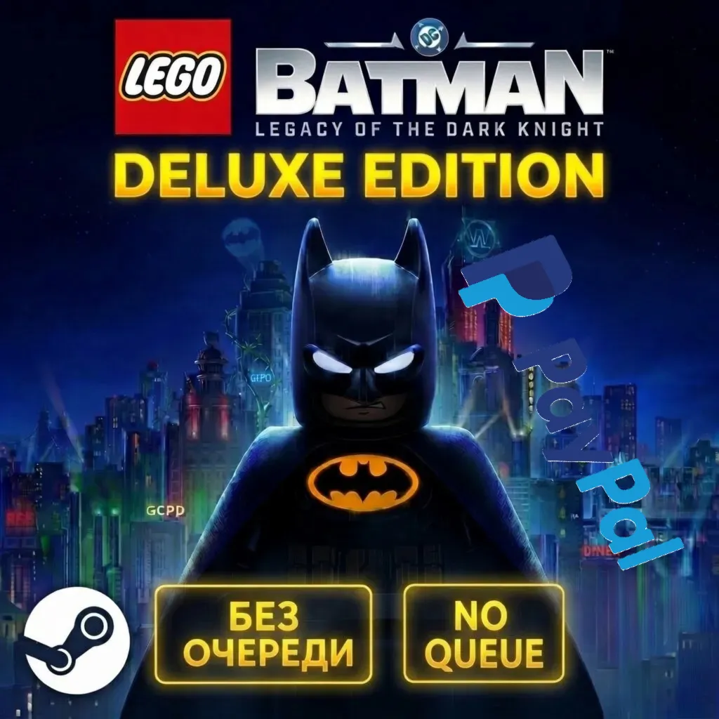 LEGO® Batman™: Legacy of the Dark Knight Deluxe Ed. | ALL DLC | NO GUARD | 5 GAMES - irongamers.ru