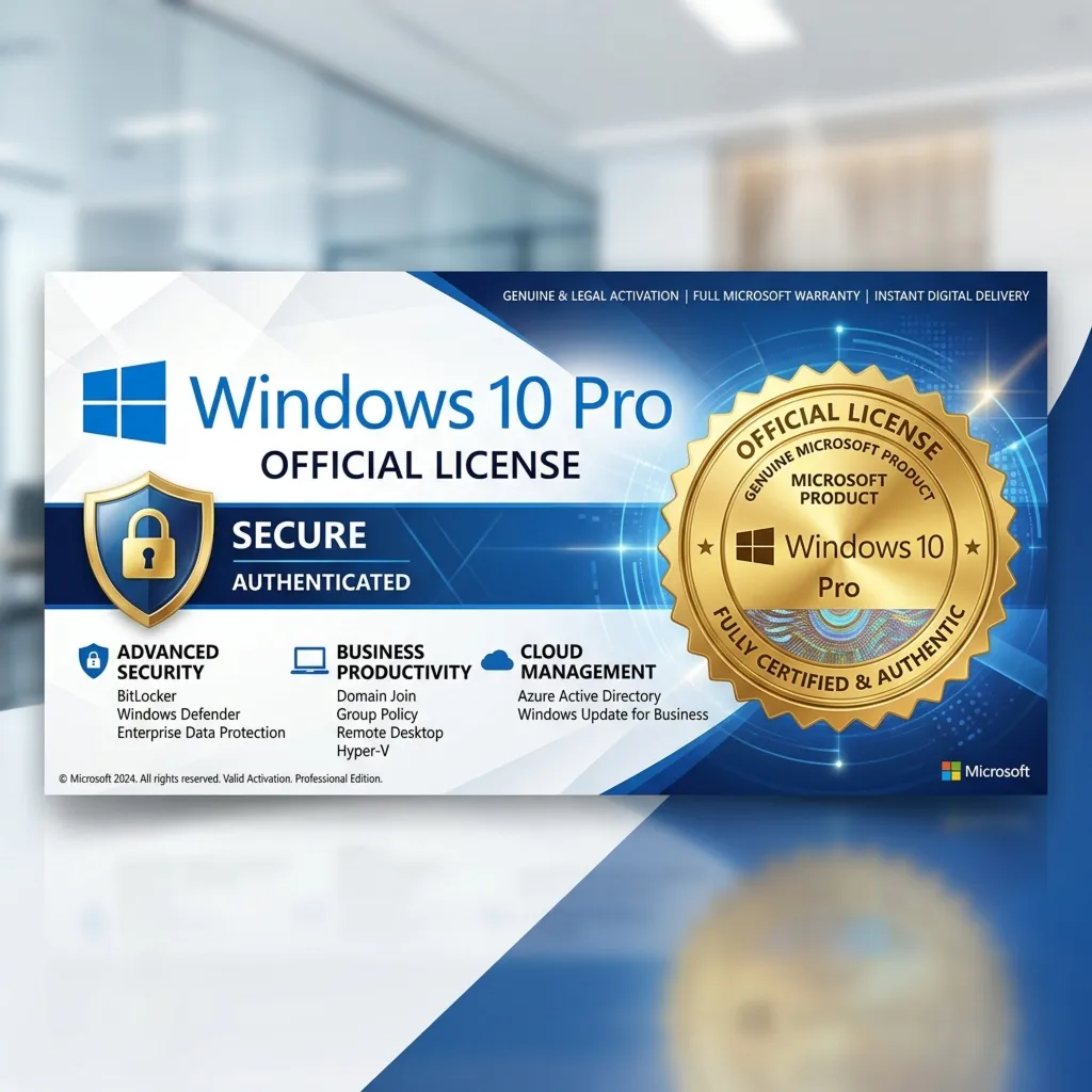 Windows 10 Pro Retail Key GLOBAL | ОФИЦИАЛЬНАЯ ЛИЦЕНЗИЯ | Пожизненная активация - irongamers.ru