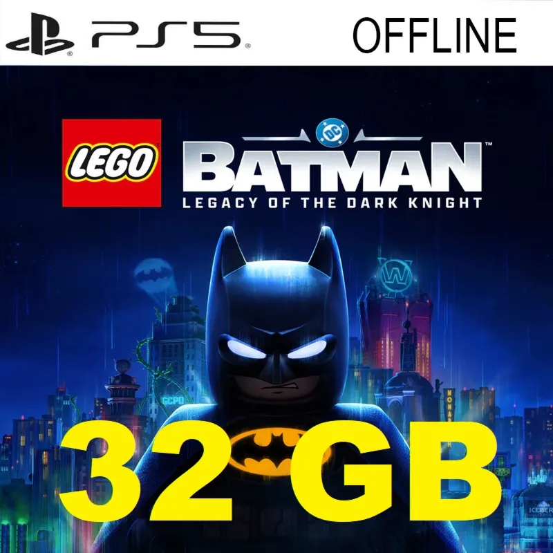 LEGO Batman: Legacy of the Dark Knight PS5 -Offline- общий - Аренда не предусмотрена