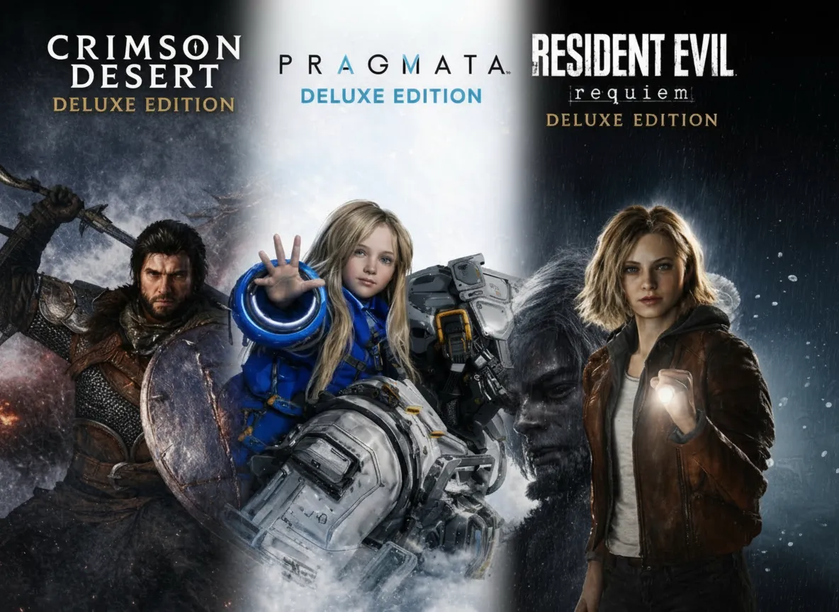 PRAGMATA DELUXE EDITION + CRIMSON DESERT + RE9 | БЕЗ ОЧЕРЕДИ НА АКТИВАЦИЮ | - irongamers.ru