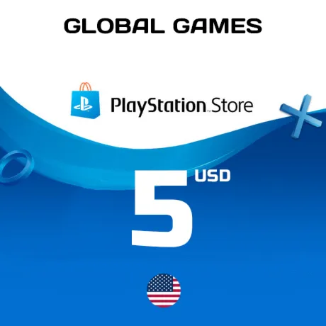Карта PlayStation PSN 5 USD США КОД ПОПОЛНЕНИЯ - irongamers.ru