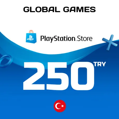 Карта PlayStation PSN 250 TRY Турция КОД ПОПОЛНЕНИЯ - irongamers.ru