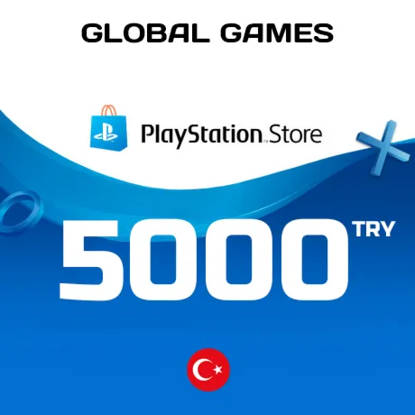 Карта PlayStation PSN 5000 TRY Турция КОД ПОПОЛНЕНИЯ - irongamers.ru