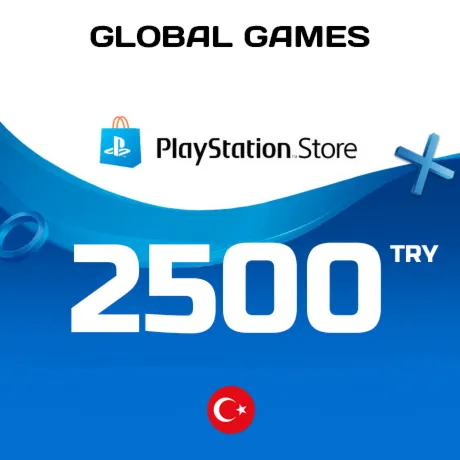 Карта PlayStation PSN 2500 TRY Турция КОД ПОПОЛНЕНИЯ - irongamers.ru
