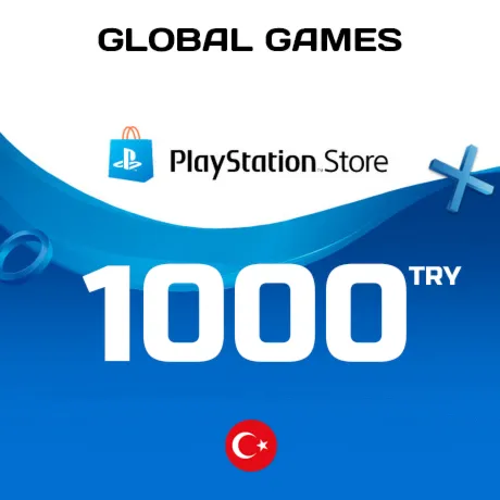 Карта PlayStation PSN 1000 TRY Турция КОД ПОПОЛНЕНИЯ - irongamers.ru