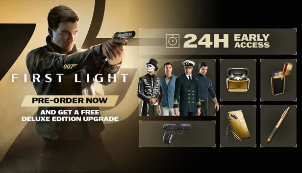 😍 007 First Light + Warhammer 40k Space Marine 2+DEATHLOOP Steam Аккаунт