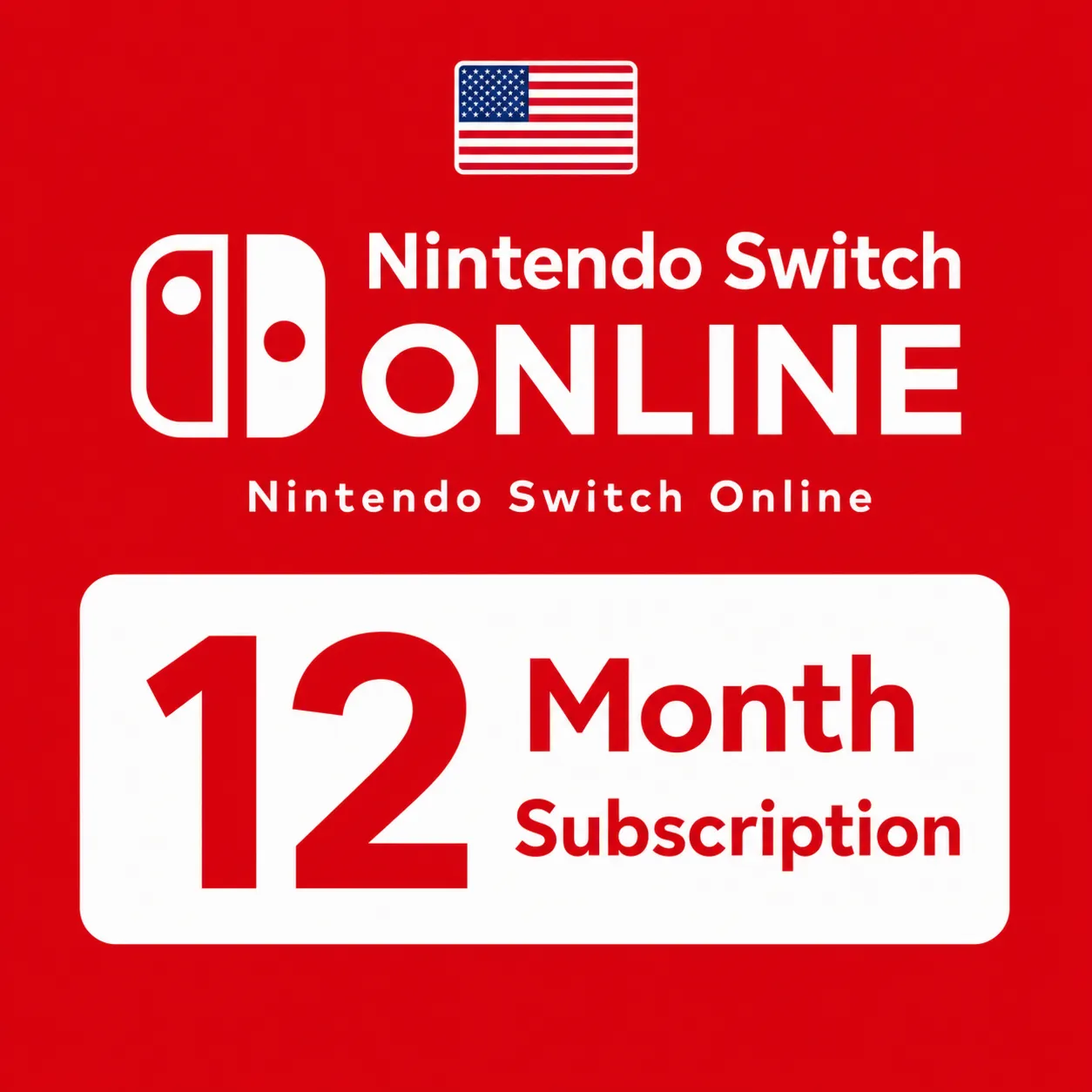 🟣 Nintendo Switch Online | 12 месяцев | АВТО ВЫДАЧА | США