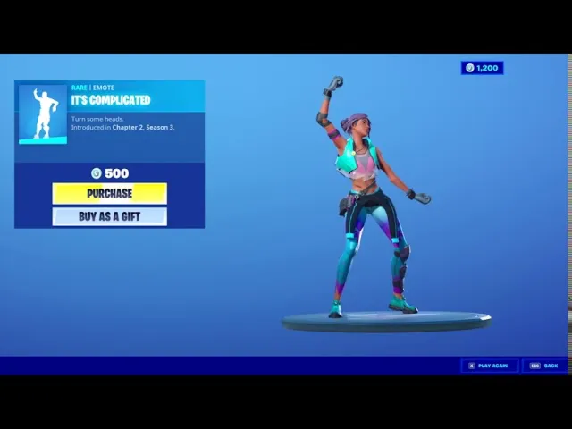 FORTNITE IT&acute;S COMPLICATED EMOTE EPIC GAMES КЛЮЧ GLOBAL + РОССИЯ - irongamers.ru