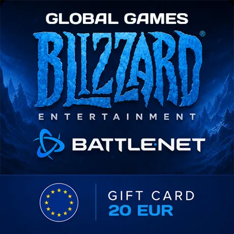 Карта Blizzard 20€ ЕВРО (Battle.net) EU - irongamers.ru