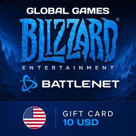 Карта Blizzard 10$ USD (Battle.net) США - irongamers.ru