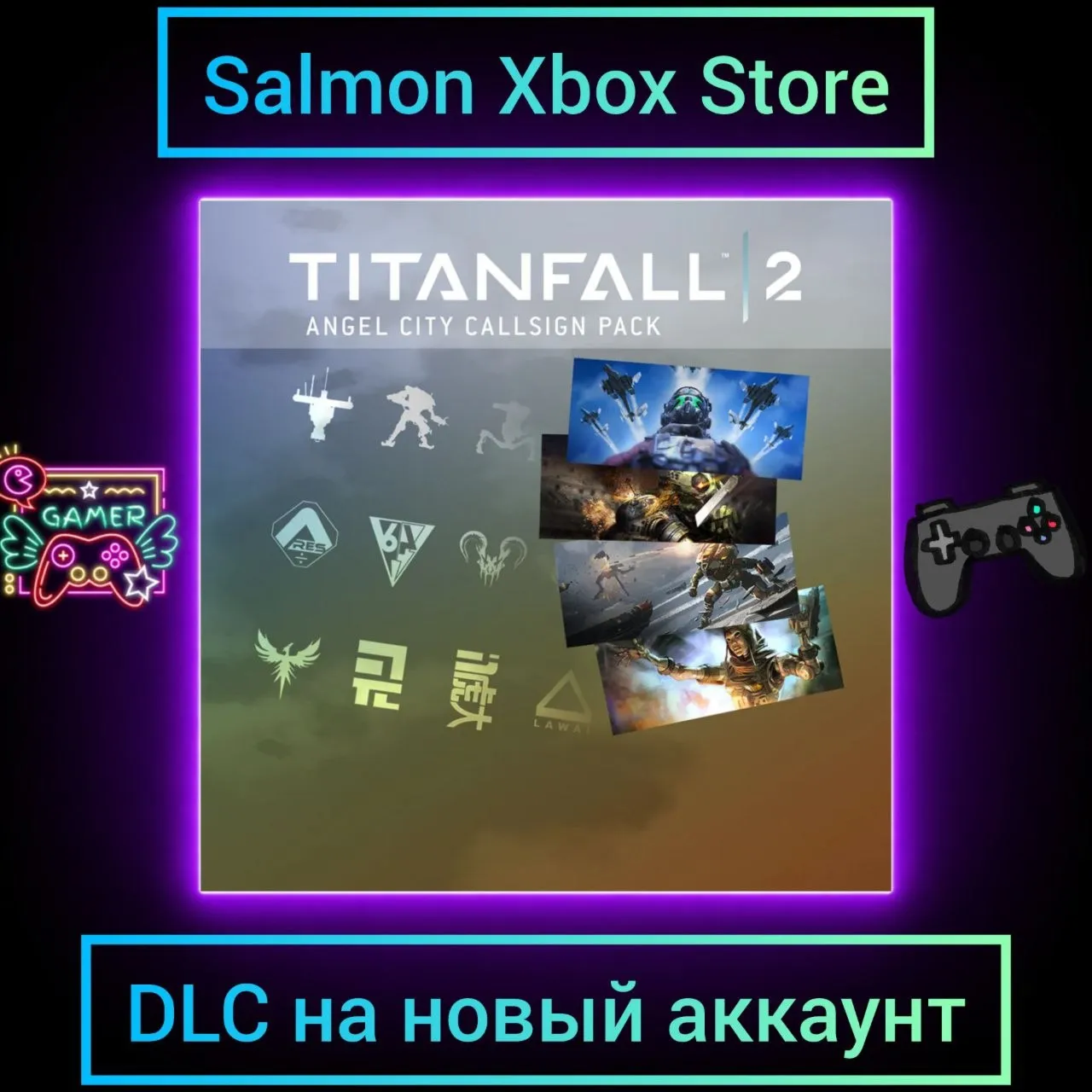 Titanfall 2: Angel City Callsign Pack Xbox | На Новый аккаунт | DLC