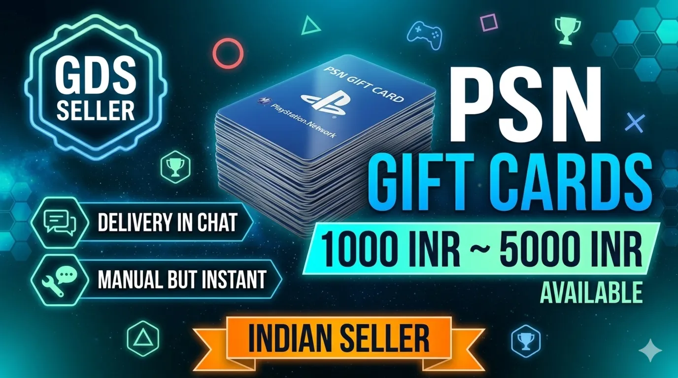 PlayStation Card(PSN)1000-5000 INR(Rupees) India Gift card - irongamers.ru