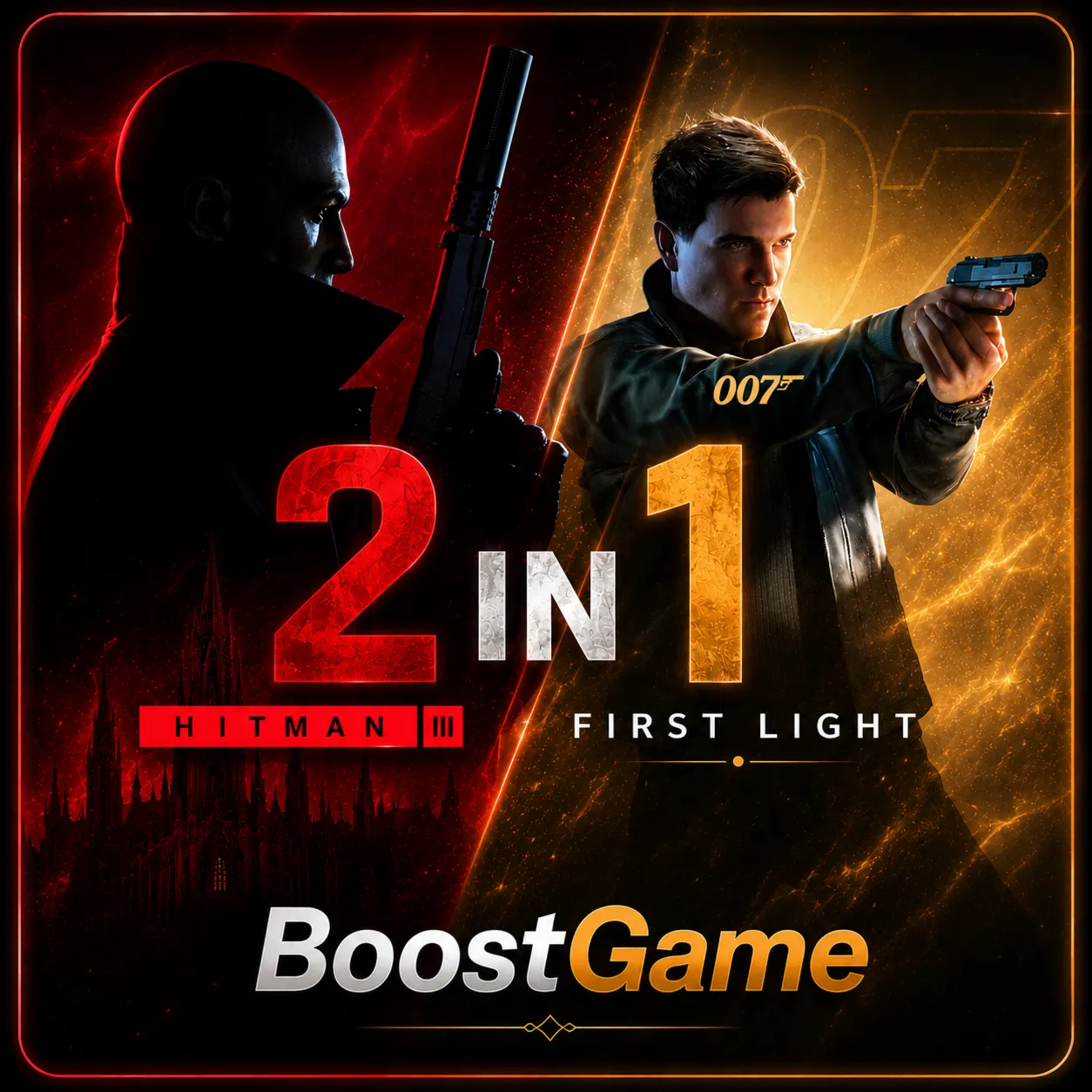007 First Light + HITMAN 3 + DLC・STEAM GLOBAL・