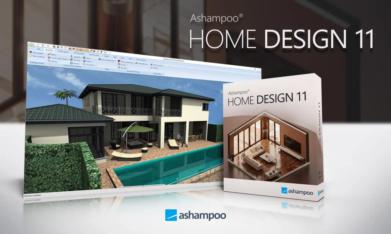 Ashampoo Home Design 11+ | Бессрочная Лицензия, ключ. 3D-проектирование домов квартир