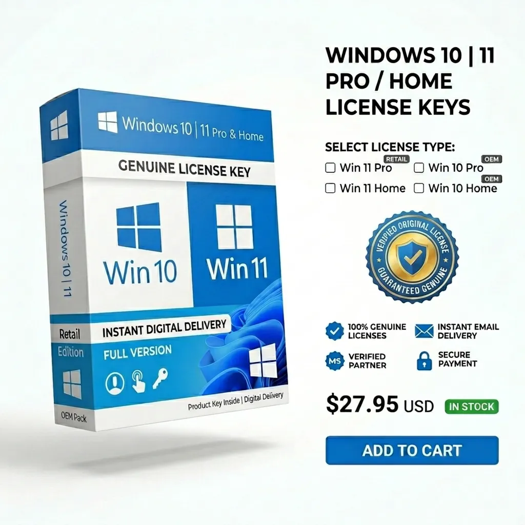 Windows 11 / 10 PRO & HOME | Оригинальная лицензия | Retail / OEM | Мгновенная - irongamers.ru