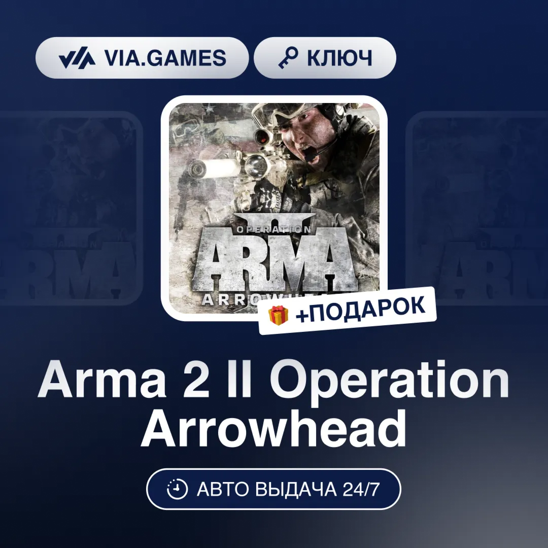 Arma 2 II Operation Arrowhead DLC (Steam Ключ) РФ-СНГ-МИР + ПОДАРОК
