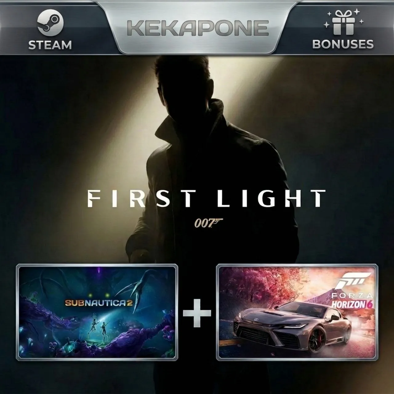 007 First Light Deluxe Edition + FH6 + subnautica 2 | Бонусы | Без очереди - irongamers.ru