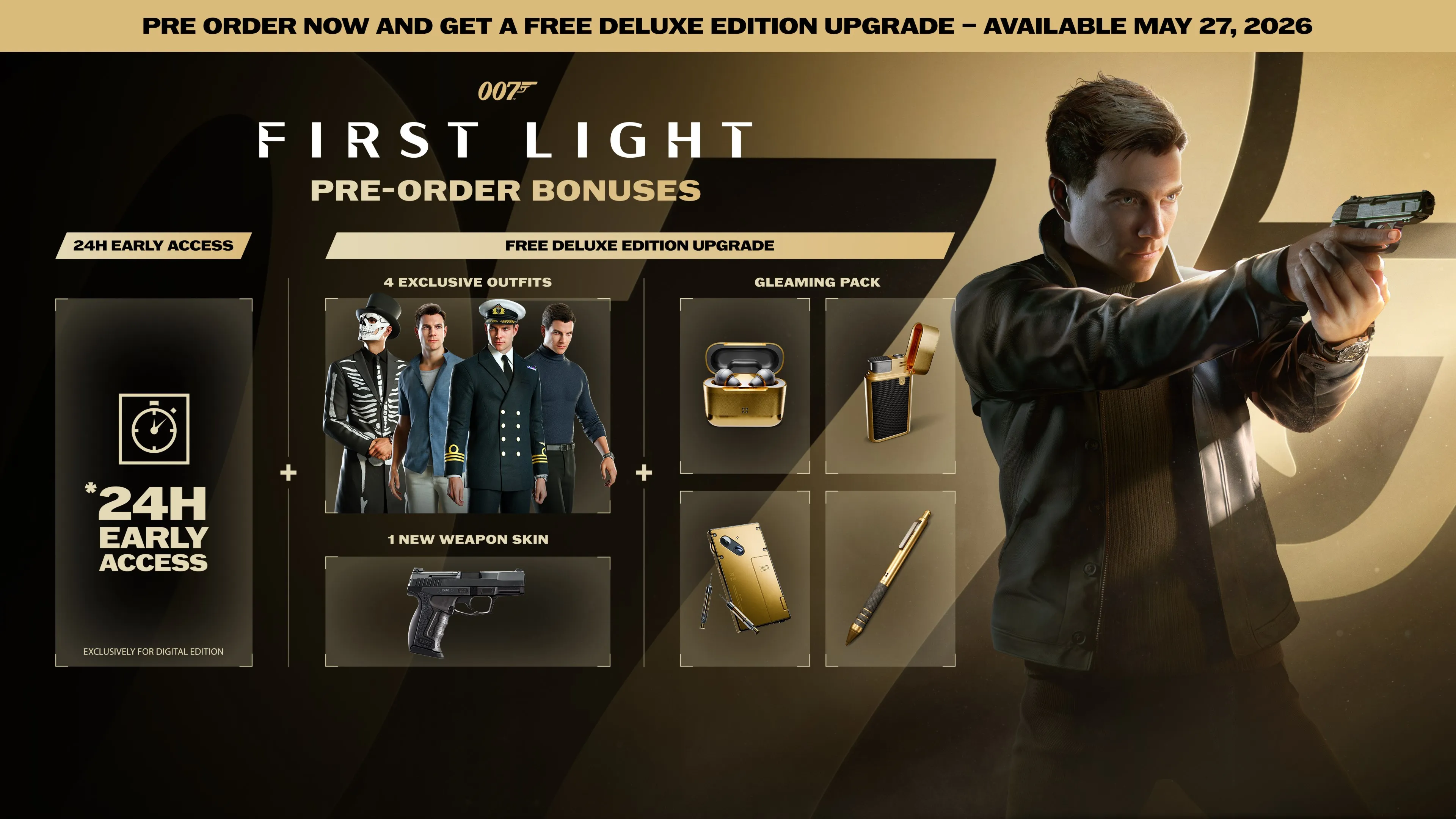 007 First Light Deluxe + ТОП ИГРЫ XBOX (аренда) - irongamers.ru
