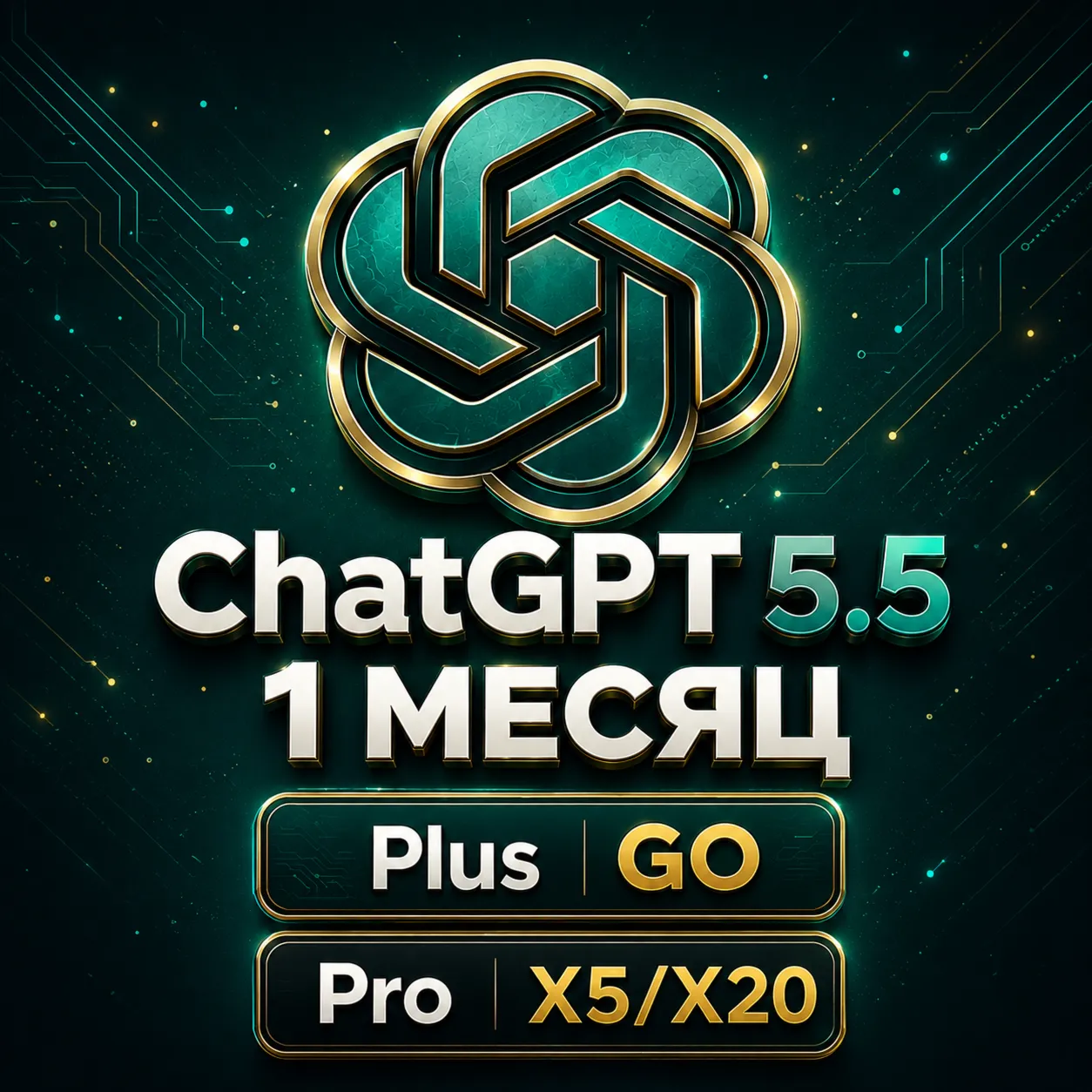 24/7 БЕЗ ВХОДА | ChatGPT 5.5 | PLUS | GO | CODEX | 1 М ПОДПИСКА / ПРОДЛЕНИЕ - irongamers.ru