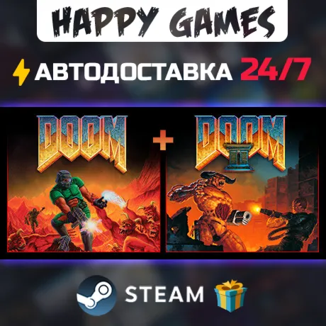 DOOM + DOOM II STEAM АВТОДОСТАВКА - irongamers.ru