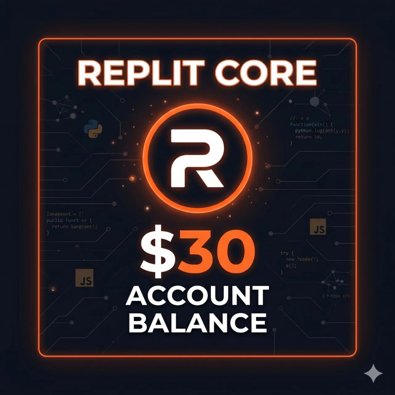 REPLIT CORE 30$ | 1 МЕСЯЦ | ГОТОВЫЙ ЛИЧНЫЙ АККАУНТ - irongamers.ru