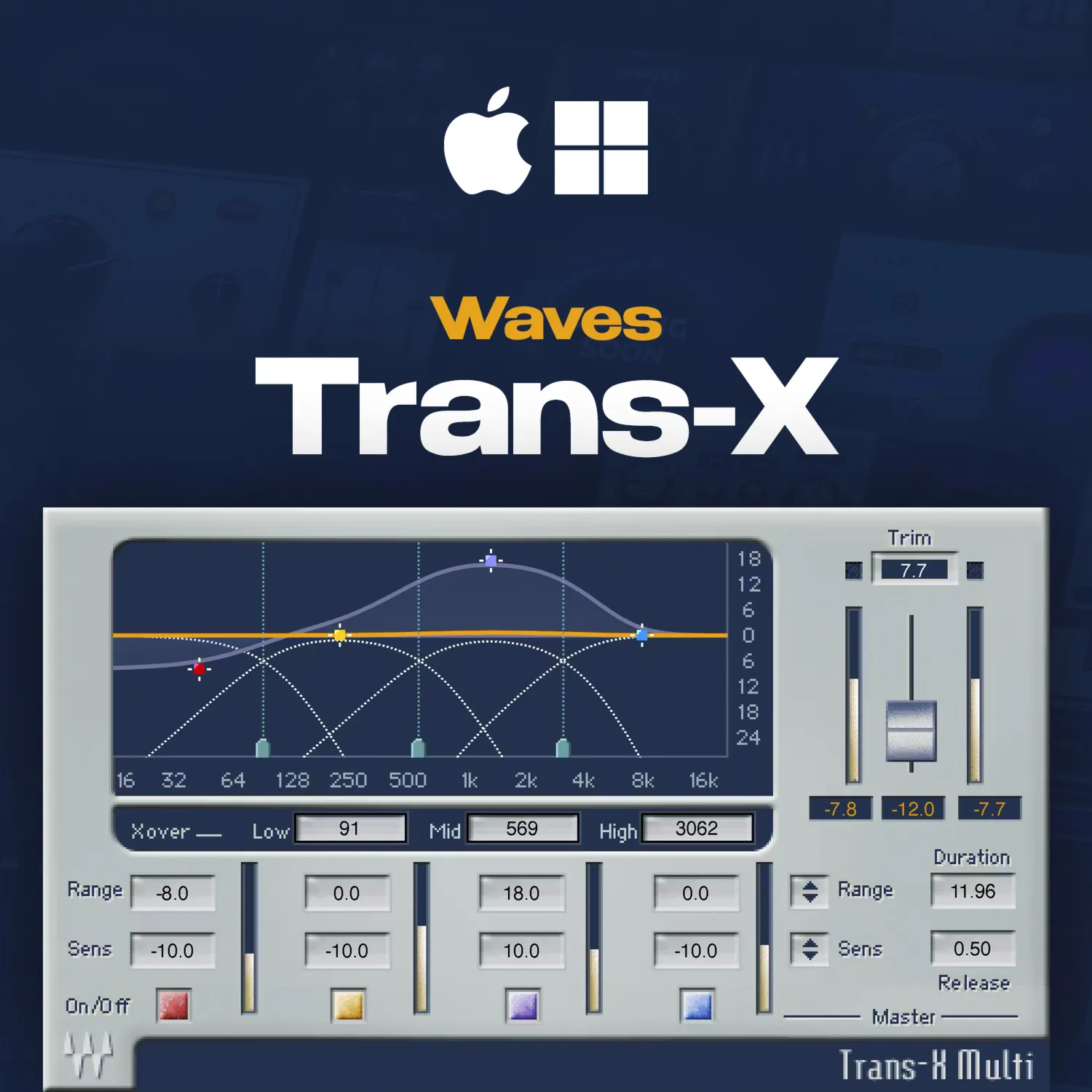 Waves Audio Trans-X | КЛЮЧ АКТИВАЦИИ | АВТОДОСТАВКА 24/7