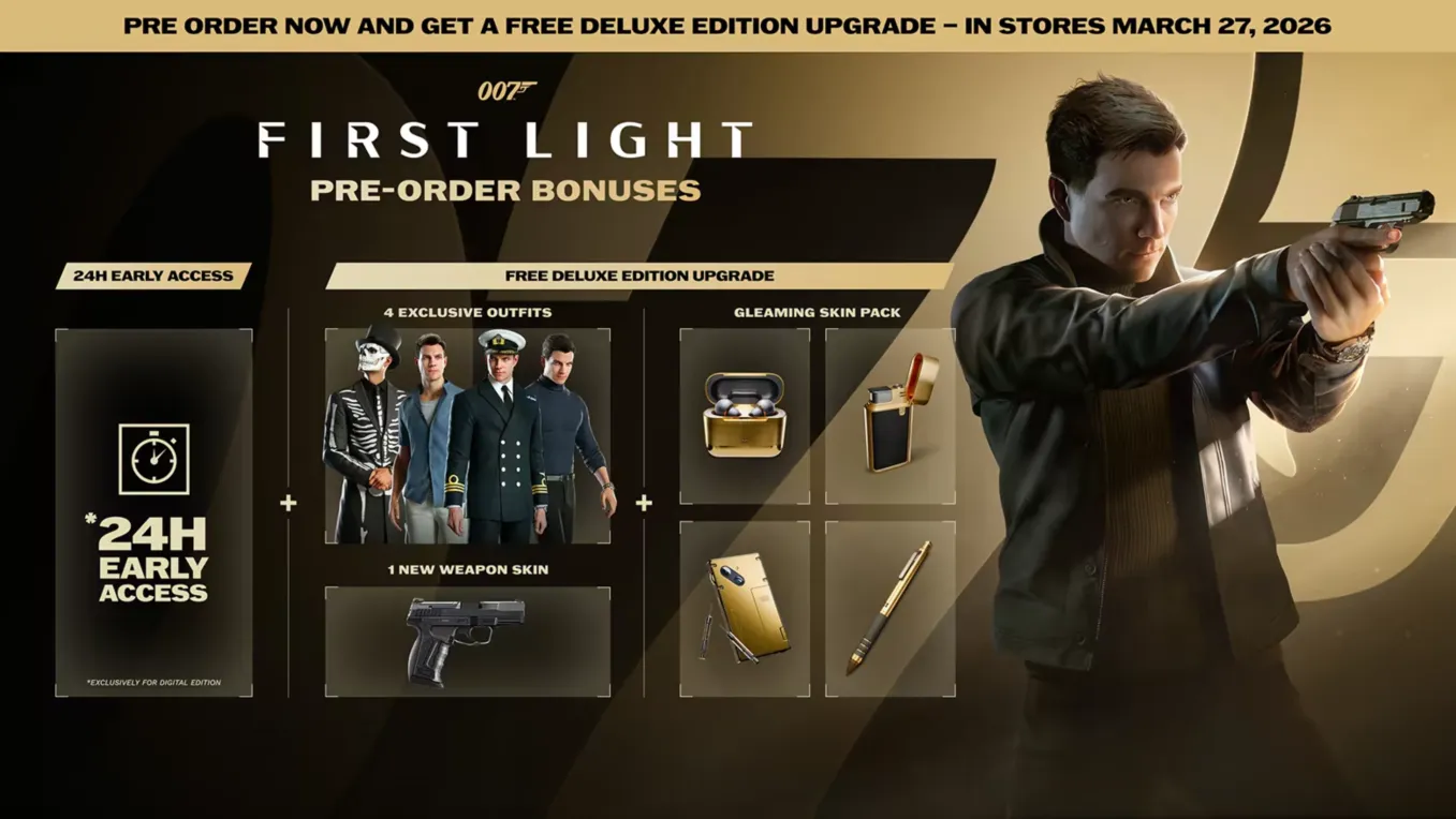 007 First Light. Deluxe [аккаунт + почта, полный доступ] - irongamers.ru
