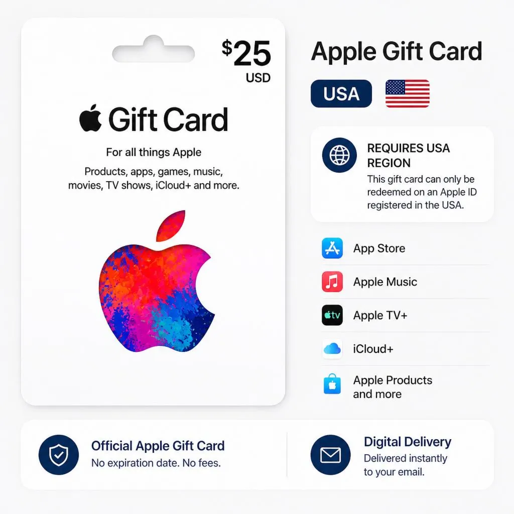 Apple Gift Card USA