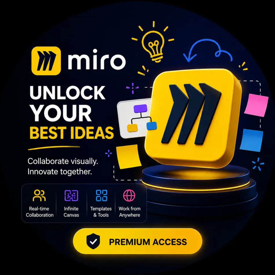 Miro Premium Subscription 1-12 Month - Private Account - irongamers.ru