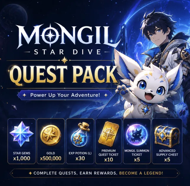 MONGIL: STAR DIVE квестового пакета Ключ  - Глобальный - Android/iOS/ПК