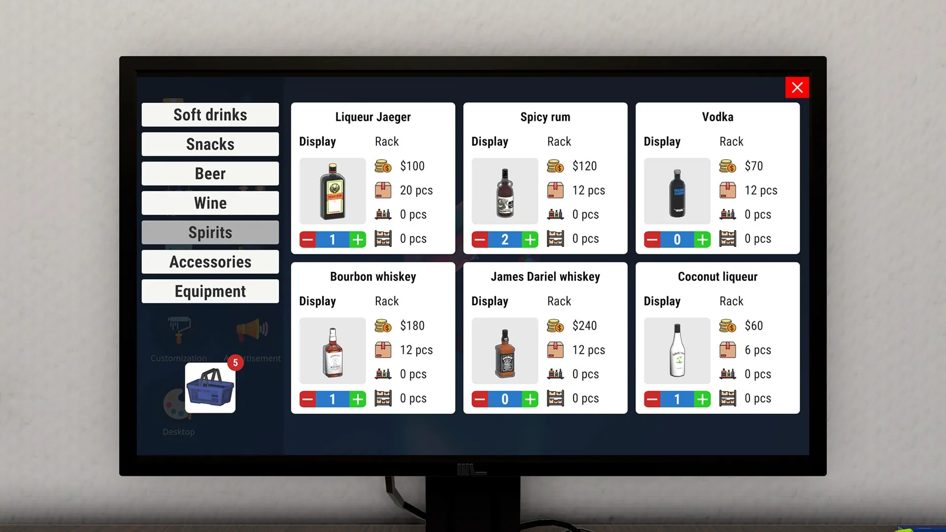 Liquor Store Simulator 💎 STEAM Ключ | (СНГ+РФ) 🔑 