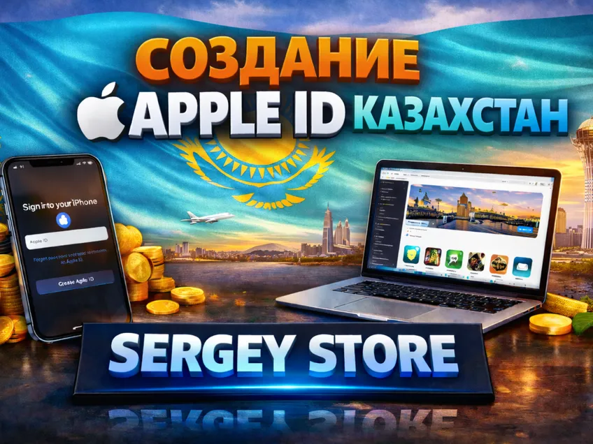 Создание персонального Apple ID Казахстан 🇰 🇿 