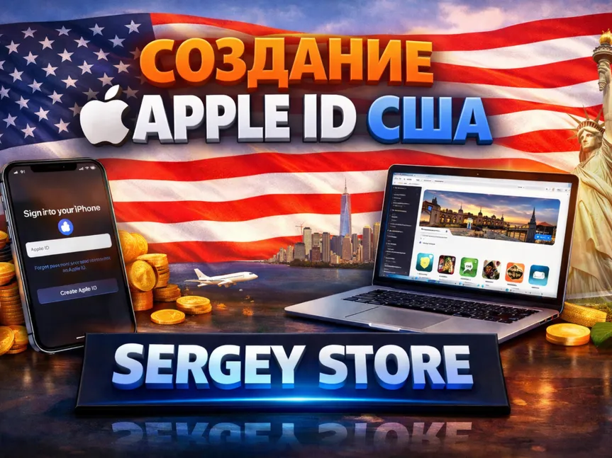 Персональный Apple ID США !