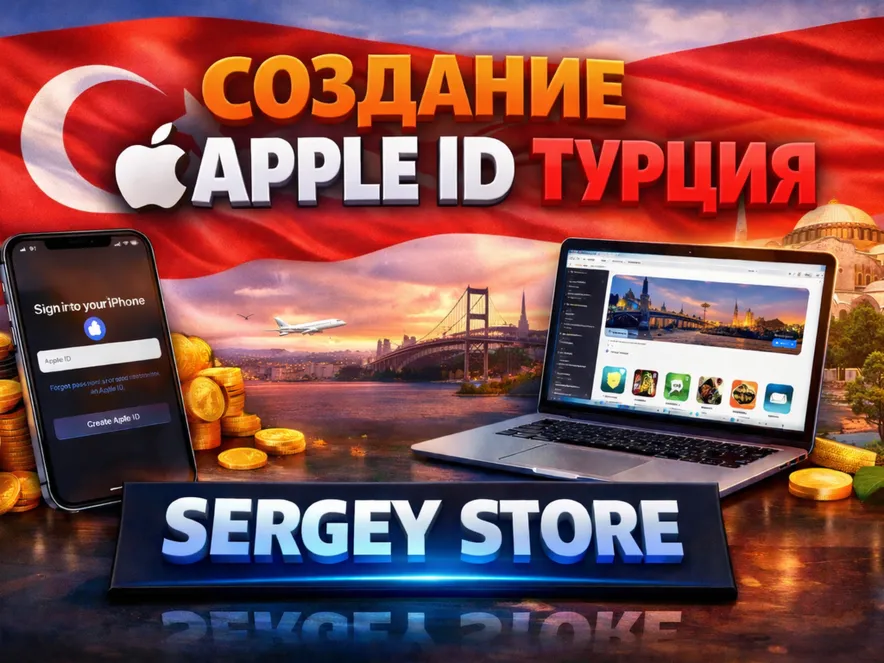 Персональный аккаунт APPLE ID ТУРЦИЯ