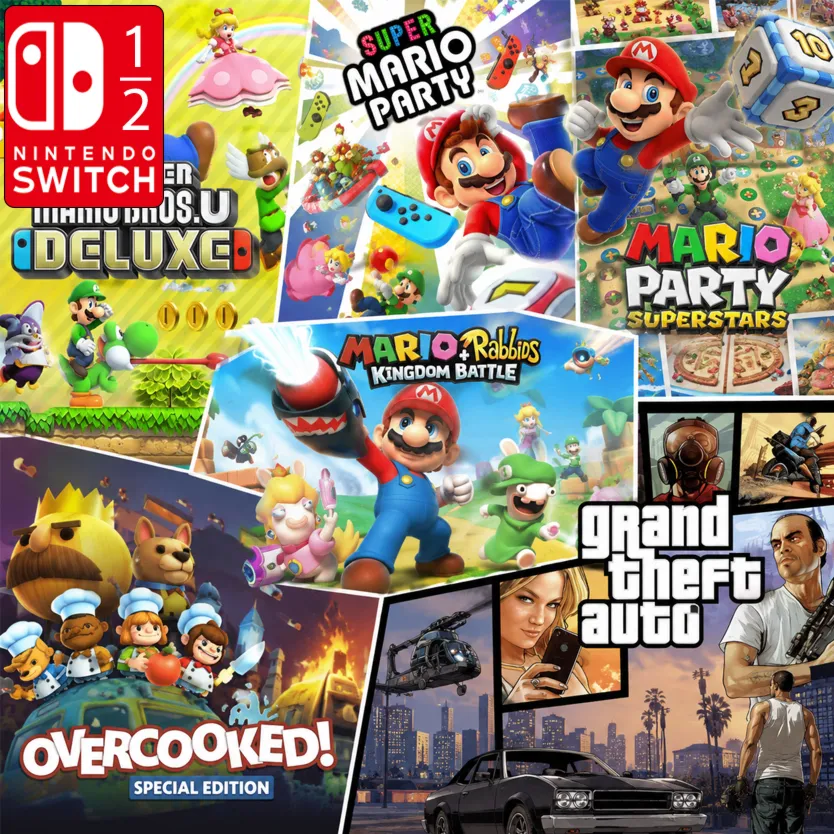Сборник СУПЕР ПАТИ (8 игр) | Nintendo Switch 1/2