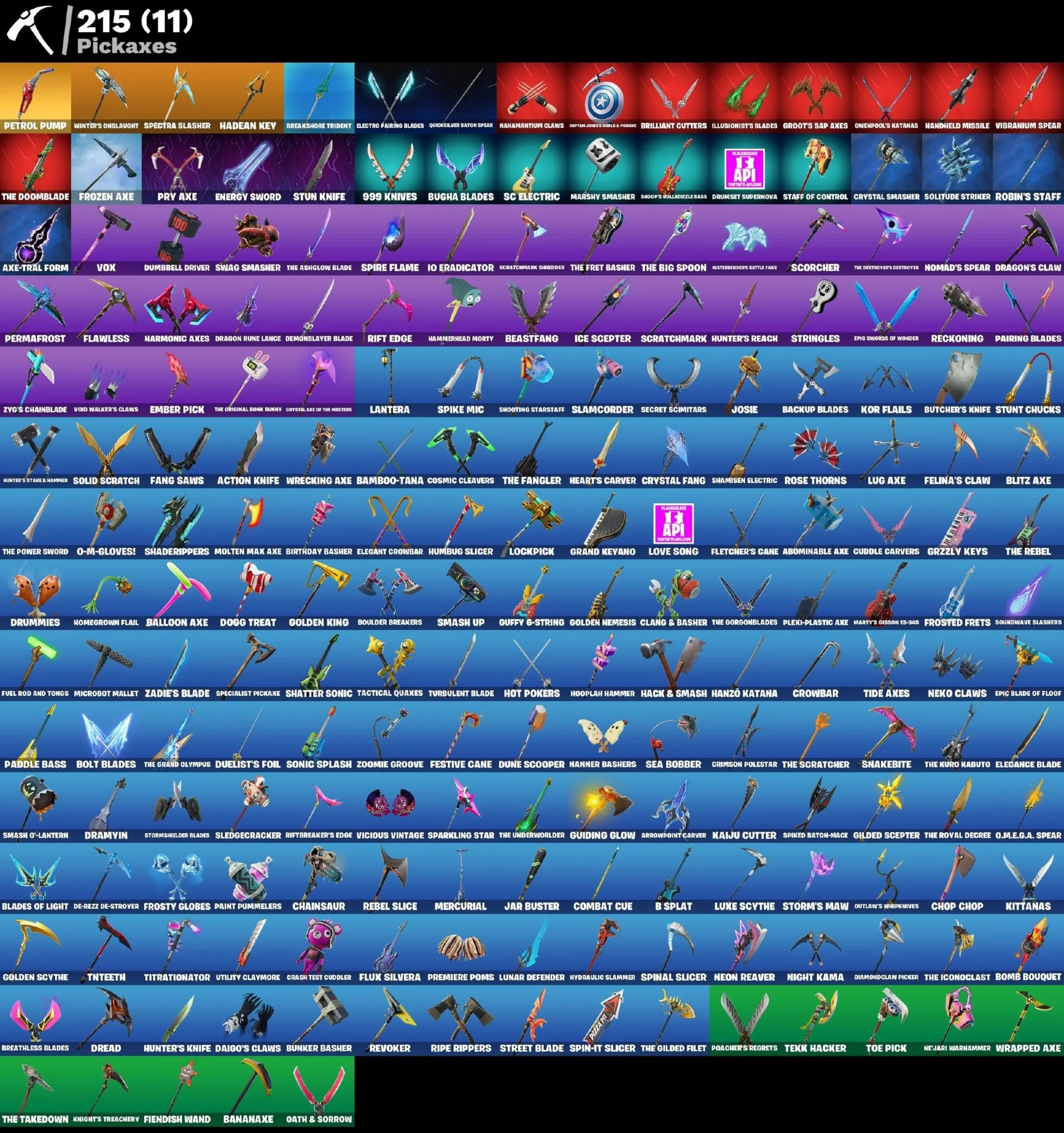 Мгновенный доступ • FN (все платформы) • 182 skins • 550 VB• Полный доступ