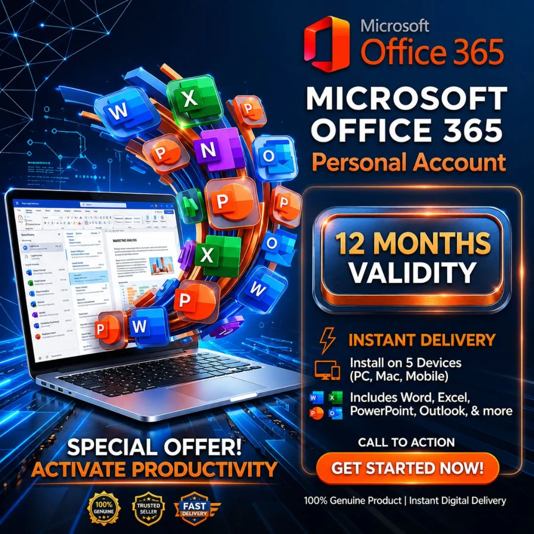 Microsoft Office 365 (PERSONAL ACCOUNT)
