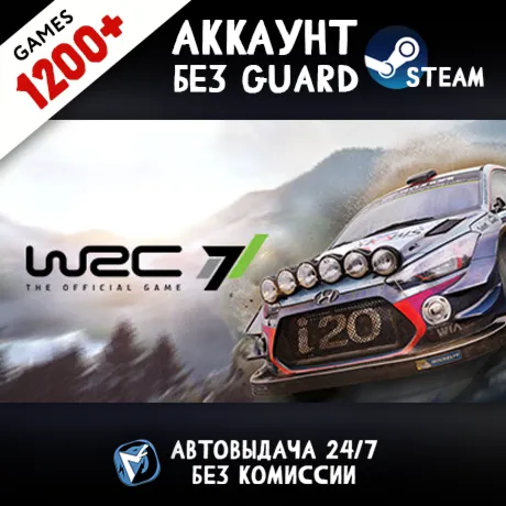 WRC 7 FIA World Rally Championship + 1200 ИГР STEAM АККАУНТ - irongamers.ru