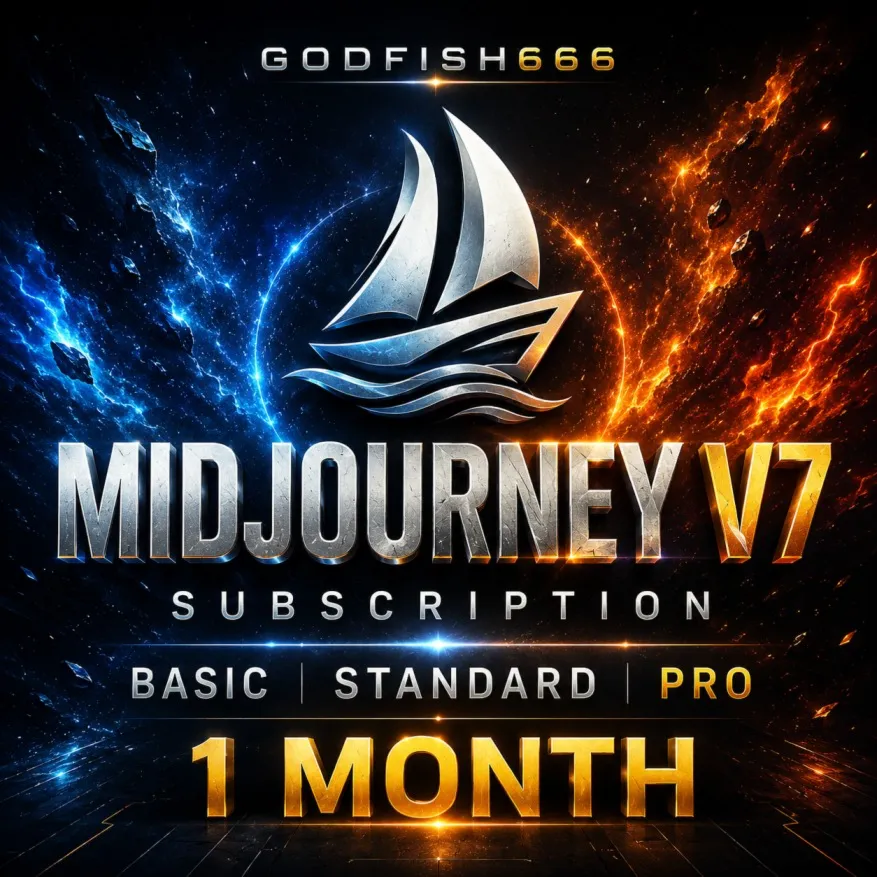 MIDJOURNEY V7 | Базовая/стандартная/профессиональная подписка | Быстрая - irongamers.ru