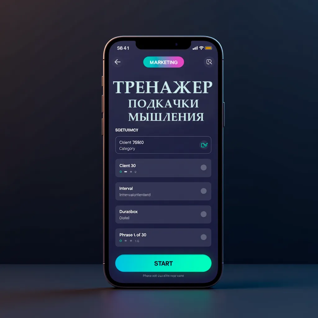 Тренажёр прокачки маркетингового мышления - irongamers.ru
