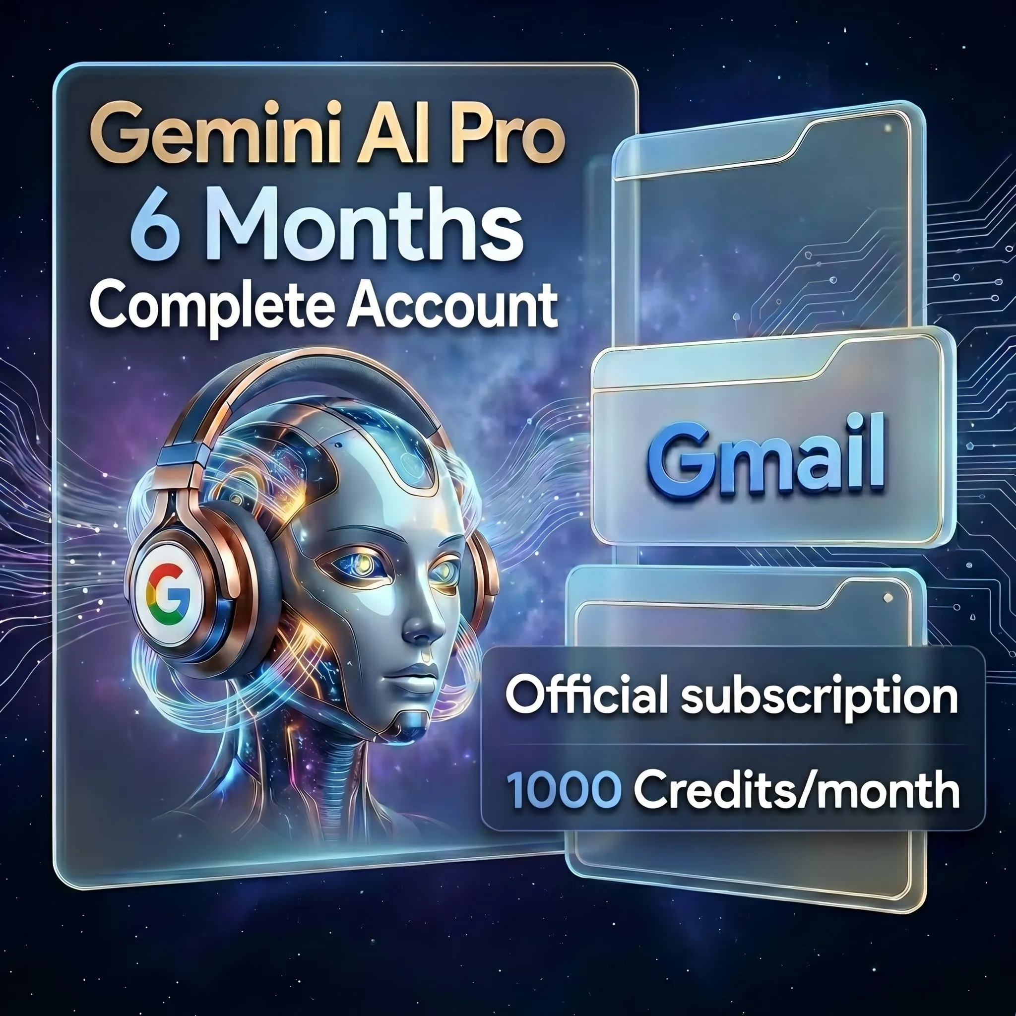 Аккаунт Gemini AI Pro на 6 месяцев | Близнецы 3.5, Нано Банан, Омни, Вео 3.1, Ноутбу - irongamers.ru