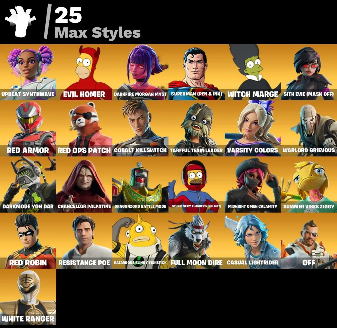 Мгновенный доступ • FN (все платформы) • 71 skins • Poe Dameron • Полный доступ