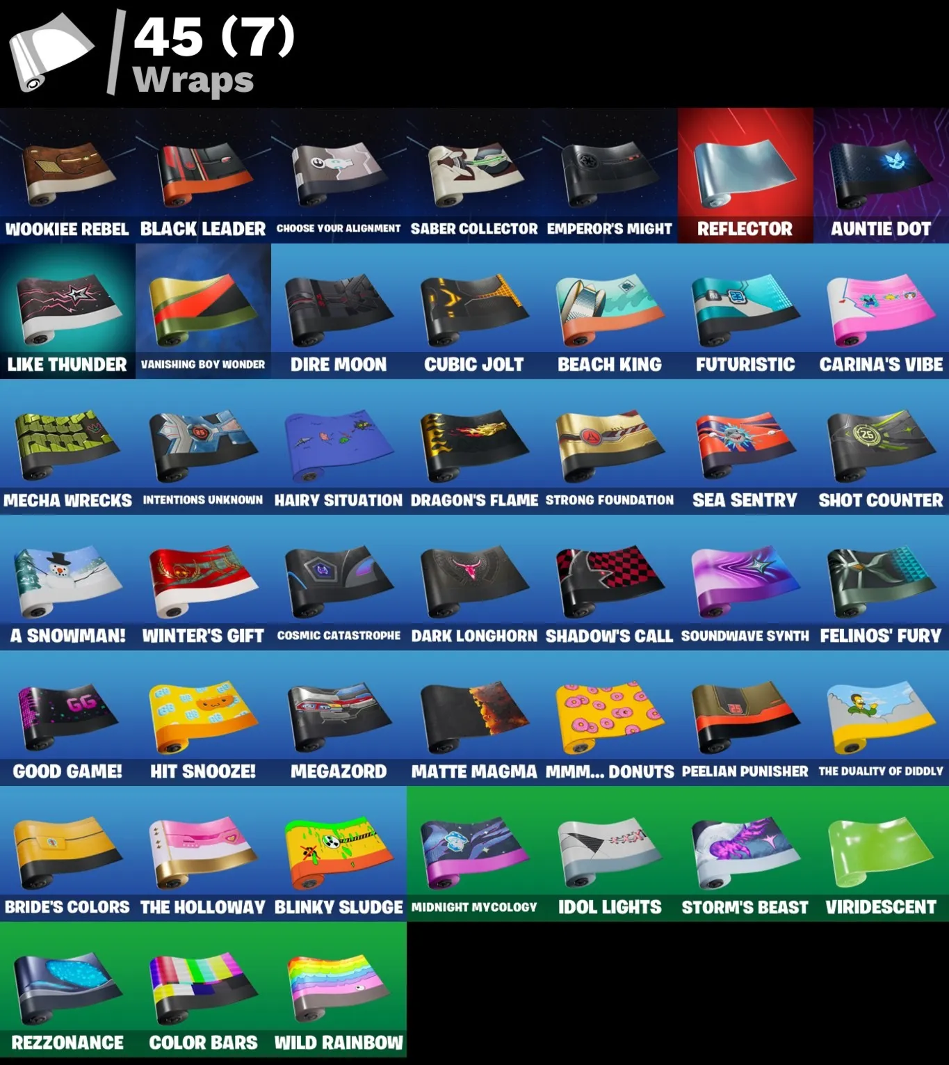 Мгновенный доступ • FN (все платформы) • 71 skins • Poe Dameron • Полный доступ