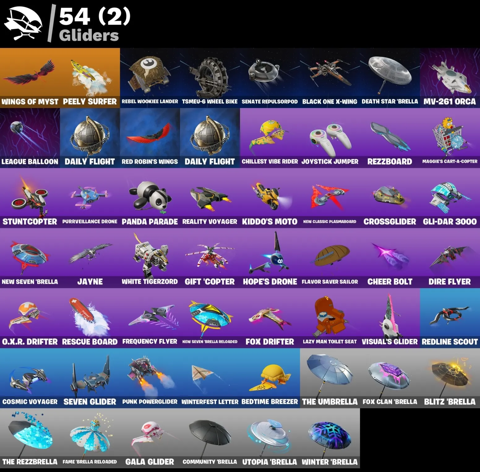 Мгновенный доступ • FN (все платформы) • 71 skins • Poe Dameron • Полный доступ