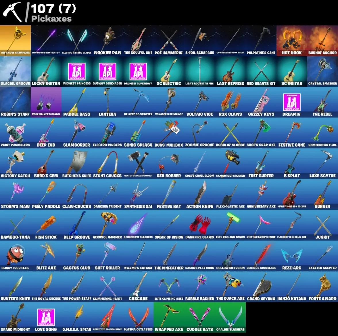 Мгновенный доступ • FN (все платформы) • 64 skins • Poe Dameron • Полный доступ