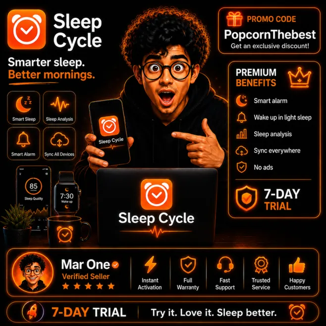 Sleep Cycle Premium | 3 Месяца / 1 Год | Личный Аккаунт | Полный Доступ | Mar One - irongamers.ru