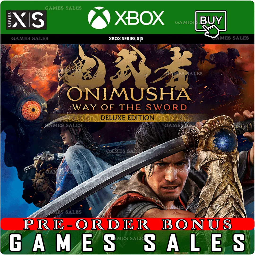 ✅ ❤ ️ONIMUSHA: WAY OF THE SWORD - DELUXE EDITION❤ ️XBOX|XS+PC WIN❤ ️ПРЕДЗАКАЗ С БОНУСАМИ✅ 