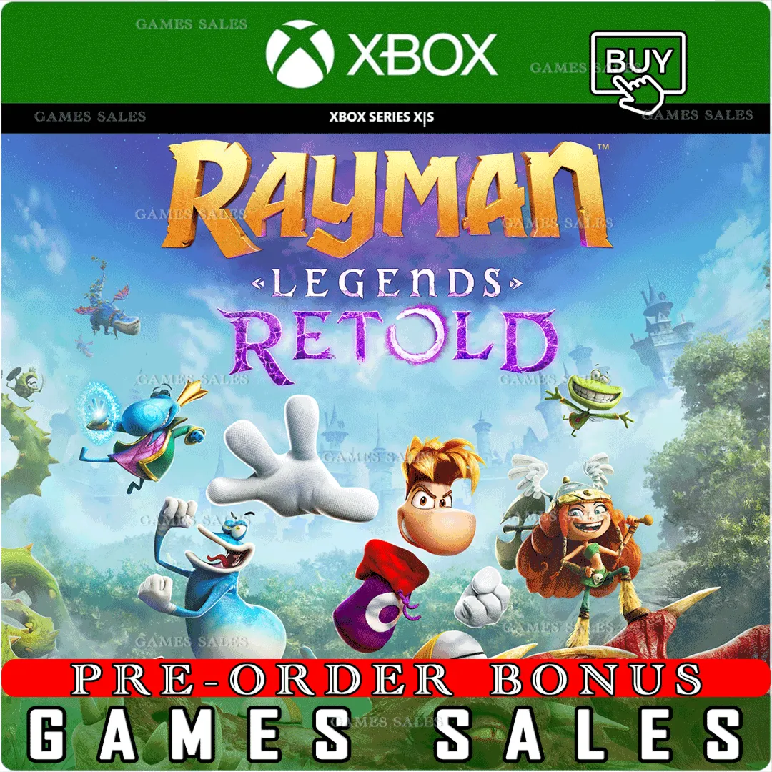 ✅ ❤ ️RAYMAN LEGENDS RETOLD❤ ️XBOX SERIES X|S❤ ️ПРЕДЗАКАЗ С БОНУСАМИ✅ 