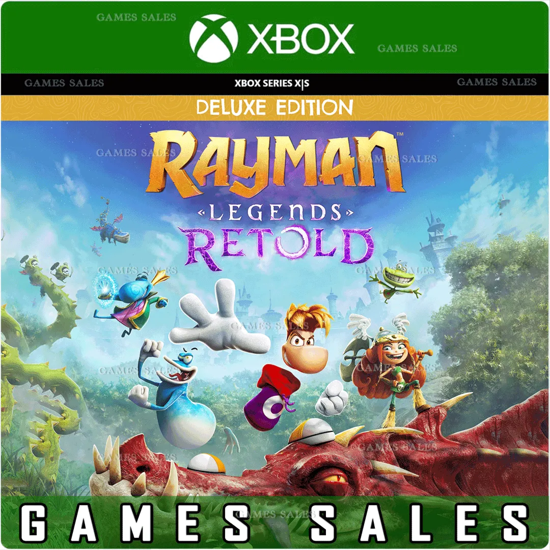 ✅ ❤ ️RAYMAN LEGENDS RETOLD DELUXE EDITION❤ ️XBOX SERIES X|S🔑 КЛЮЧ✅ 