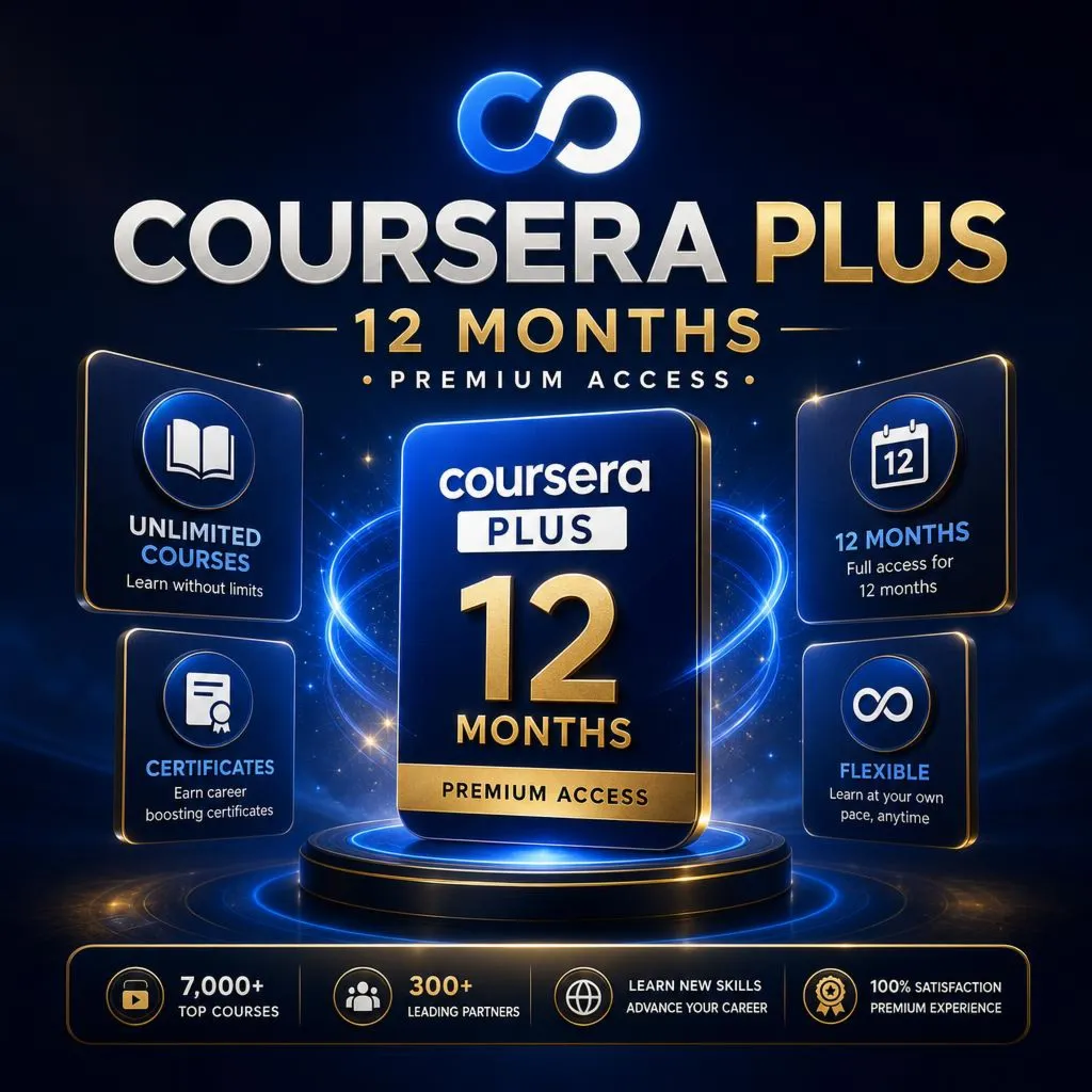 Coursera Plus – 12 Months Premium Access | Private Account - irongamers.ru